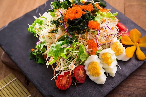 Salad trứng được xem là thực đơn lành mạnh cho mọi người