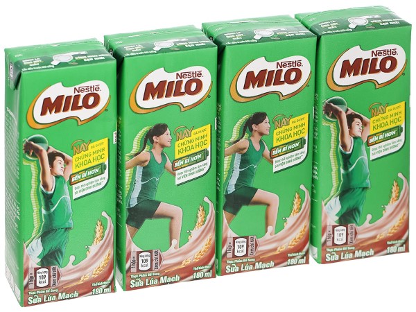 Lượng protein trong sữa milo