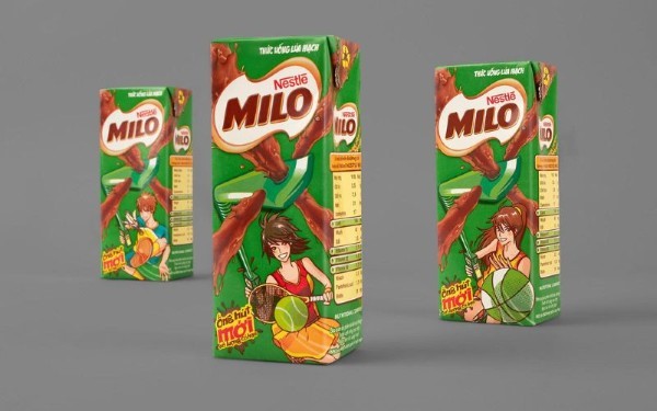 1 hộp sữa Milo bao nhiêu calo?